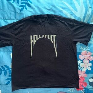 Kids Black Graphic T-Shirt (Unisex) Worn Once